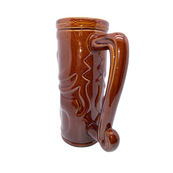 Tiki Farm MRG 2005 Handled Tiki Mug Red Eyes Hawaii Mr G - Picture 4 of 9